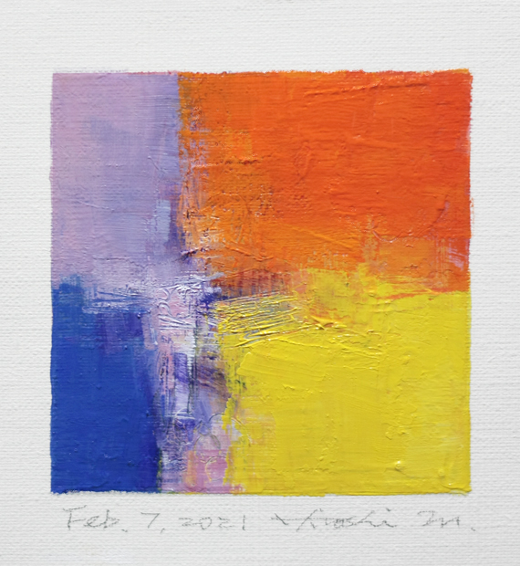 hiroshi matsumoto 9x9 paintings