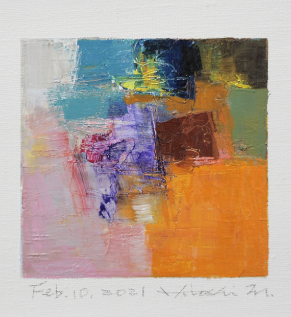 hiroshi matsumoto 9x9 paintings