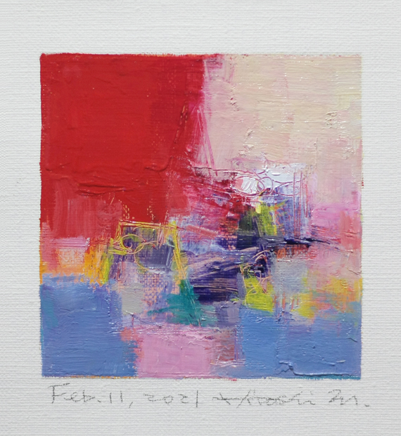 hiroshi matsumoto 9x9 paintings