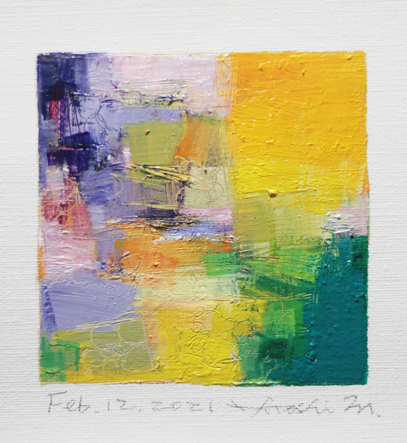 hiroshi matsumoto 9x9 paintings