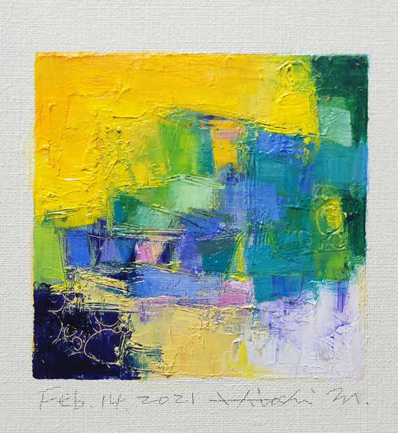 hiroshi matsumoto 9x9 paintings