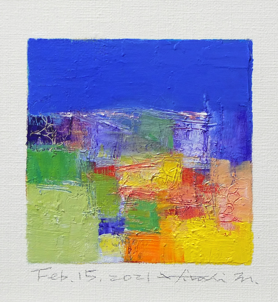 hiroshi matsumoto 9x9 paintings