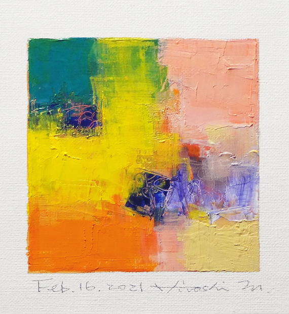 hiroshi matsumoto 9x9 paintings