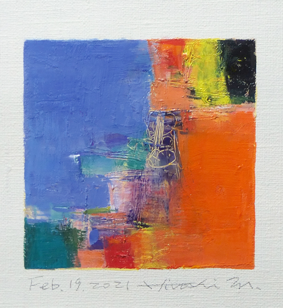 hiroshi matsumoto 9x9 paintings