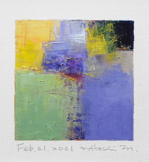hiroshi matsumoto 9x9 paintings