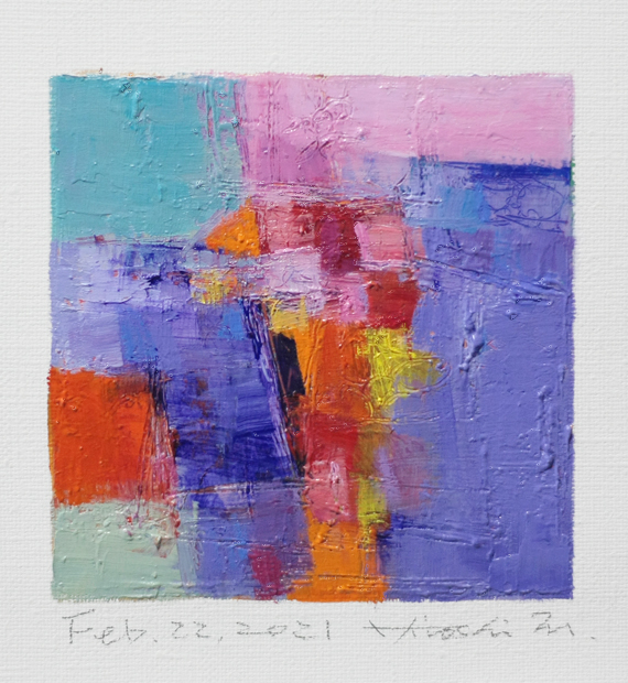 hiroshi matsumoto 9x9 paintings