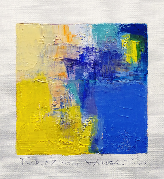 hiroshi matsumoto 9x9 paintings