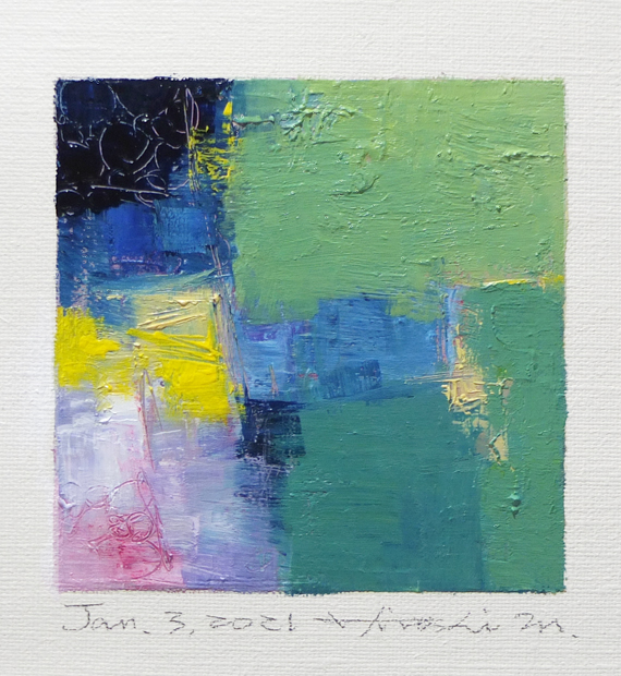 hiroshi matsumoto 9x9 paintings