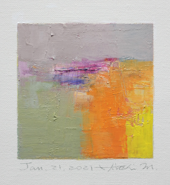 hiroshi matsumoto 9x9 paintings
