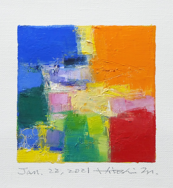 hiroshi matsumoto 9x9 paintings