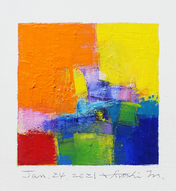 hiroshi matsumoto 9x9 paintings