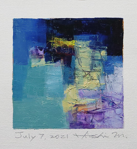 hiroshi matsumoto 9x9 paintings
