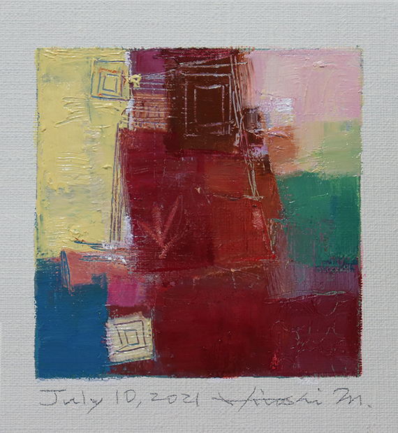 hiroshi matsumoto 9x9 paintings