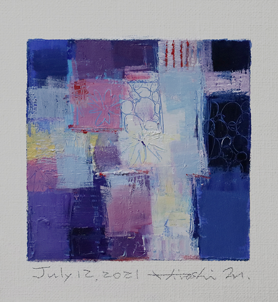 hiroshi matsumoto 9x9 paintings