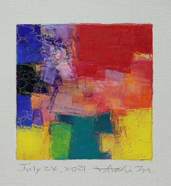hiroshi matsumoto 9x9 paintings