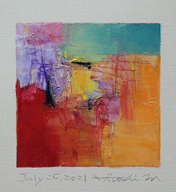 hiroshi matsumoto 9x9 paintings