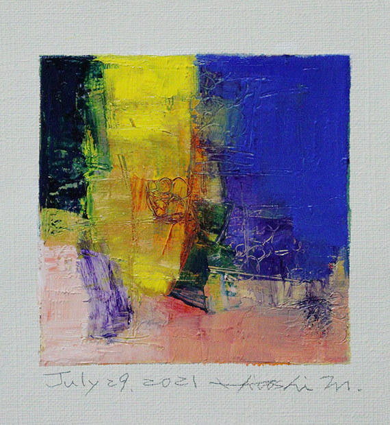 hiroshi matsumoto 9x9 paintings