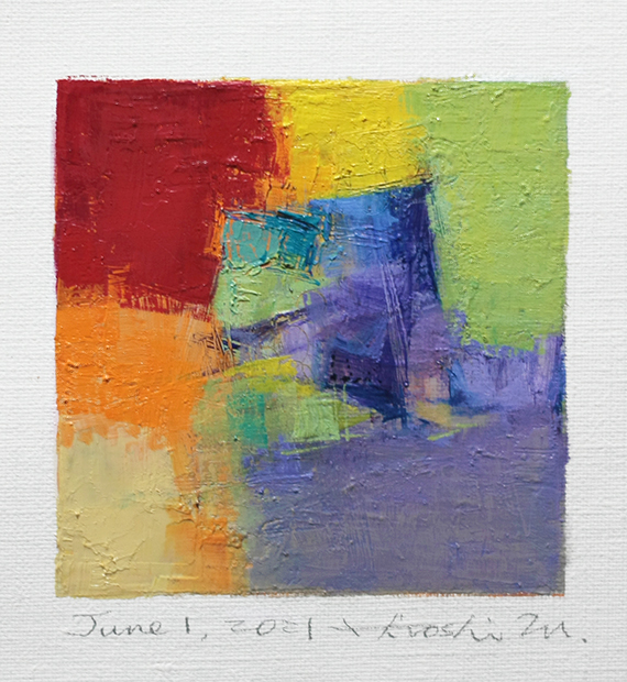 hiroshi matsumoto 9x9 paintings