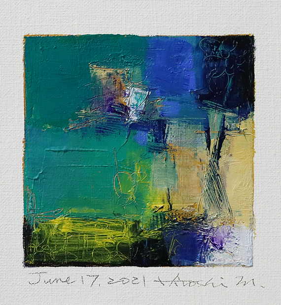 hiroshi matsumoto 9x9 paintings