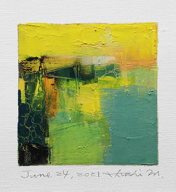 hiroshi matsumoto 9x9 paintings