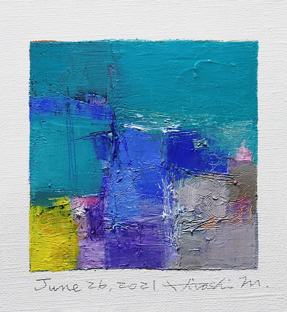hiroshi matsumoto 9x9 paintings