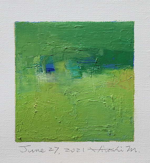 hiroshi matsumoto 9x9 paintings