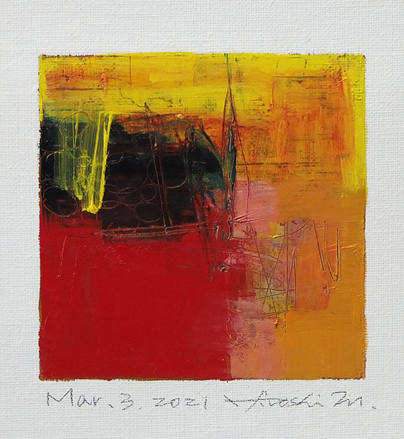 hiroshi matsumoto 9x9 paintings