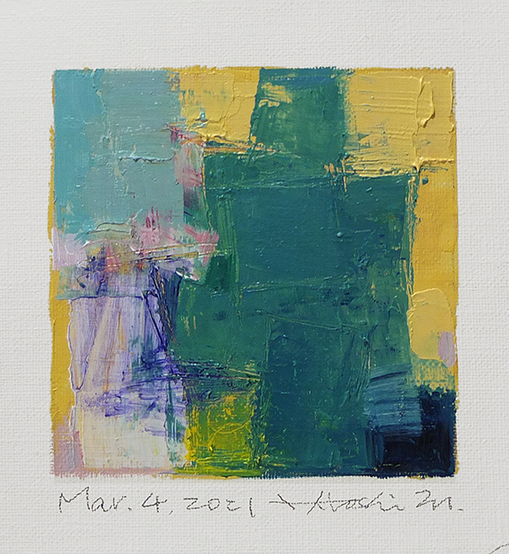 hiroshi matsumoto 9x9 paintings