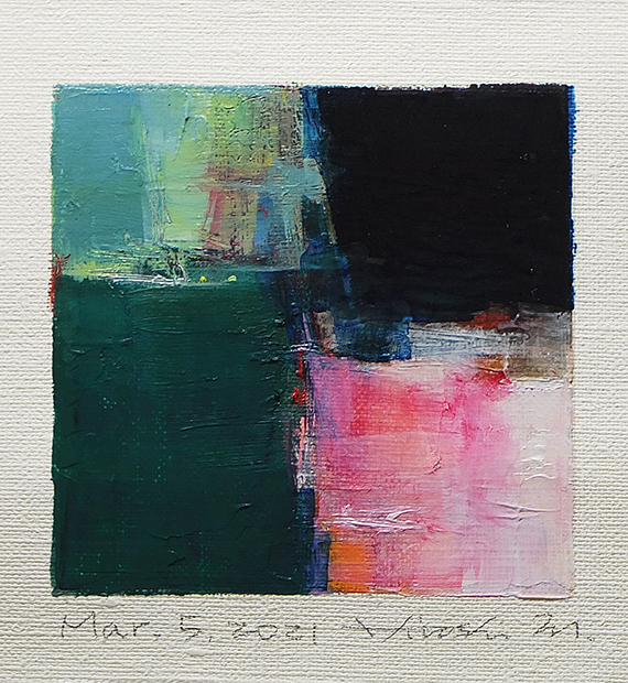 hiroshi matsumoto 9x9 paintings