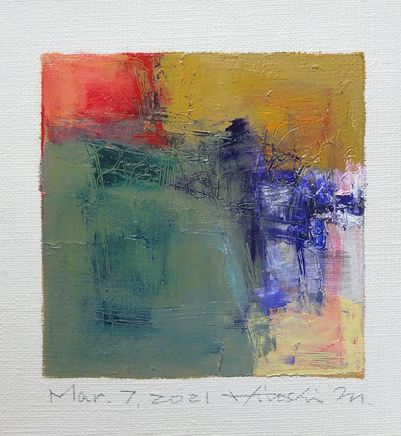 hiroshi matsumoto 9x9 paintings
