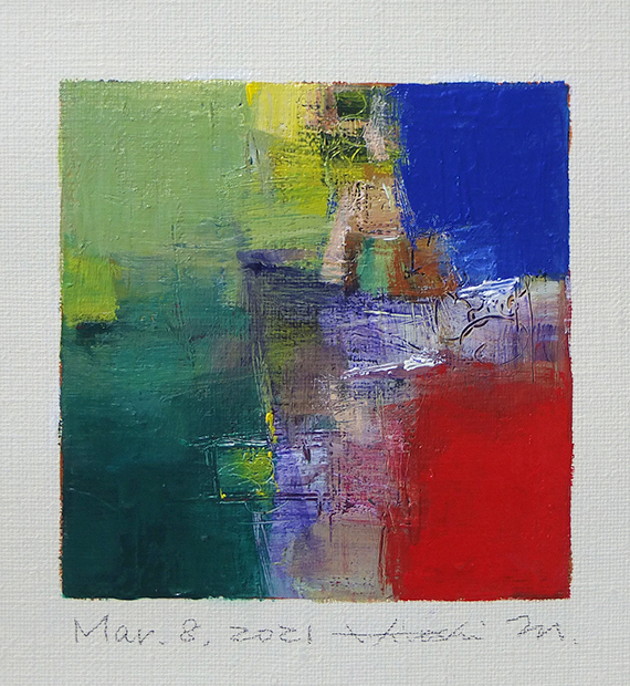 hiroshi matsumoto 9x9 paintings