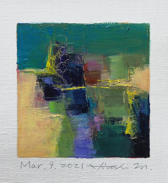hiroshi matsumoto 9x9 paintings
