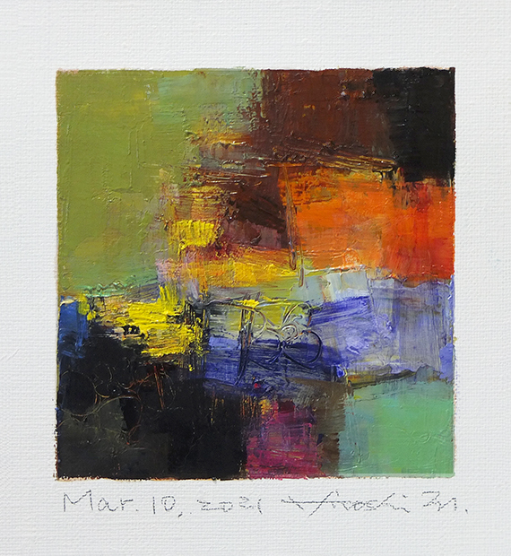 hiroshi matsumoto 9x9 paintings