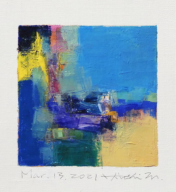 hiroshi matsumoto 9x9 paintings