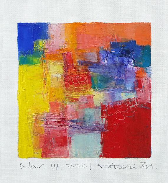 hiroshi matsumoto 9x9 paintings