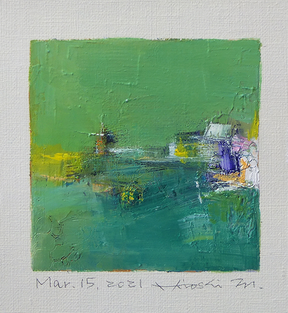 hiroshi matsumoto 9x9 paintings