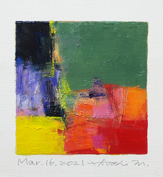 hiroshi matsumoto 9x9 paintings