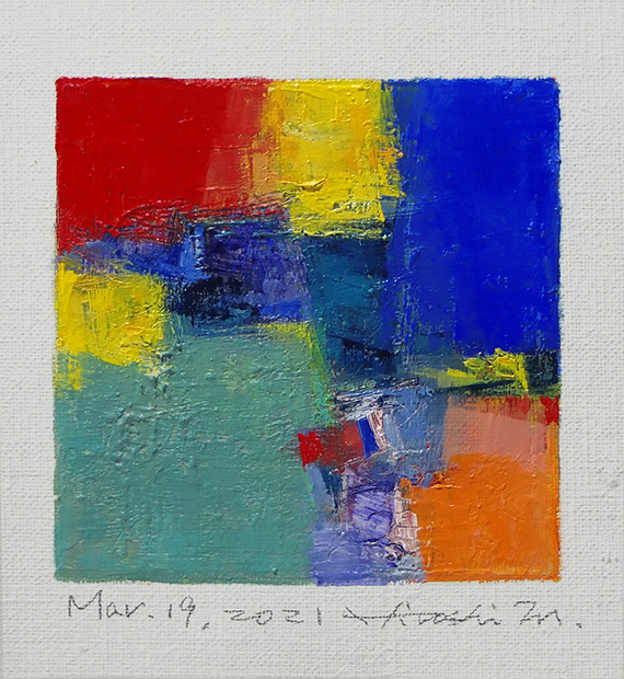 hiroshi matsumoto 9x9 paintings