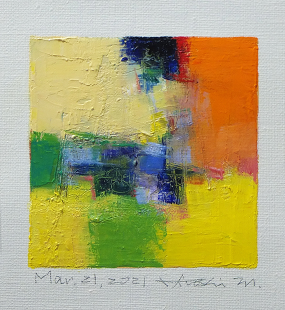 hiroshi matsumoto 9x9 paintings