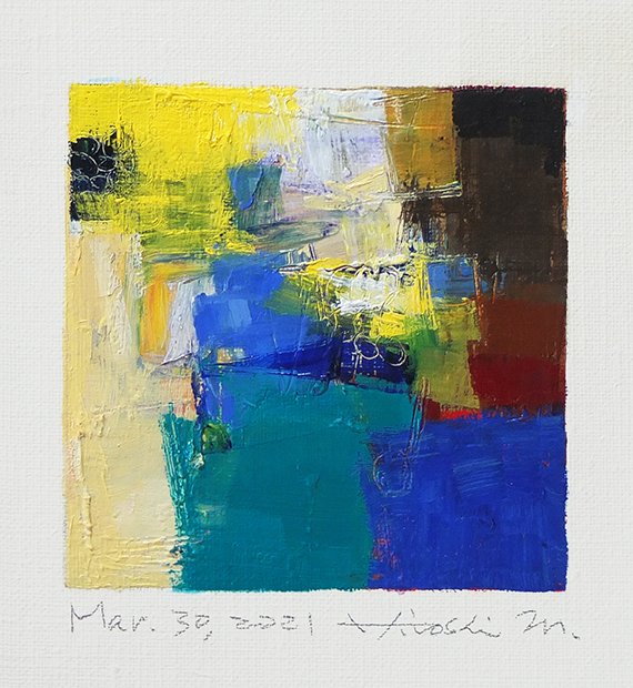 hiroshi matsumoto 9x9 paintings