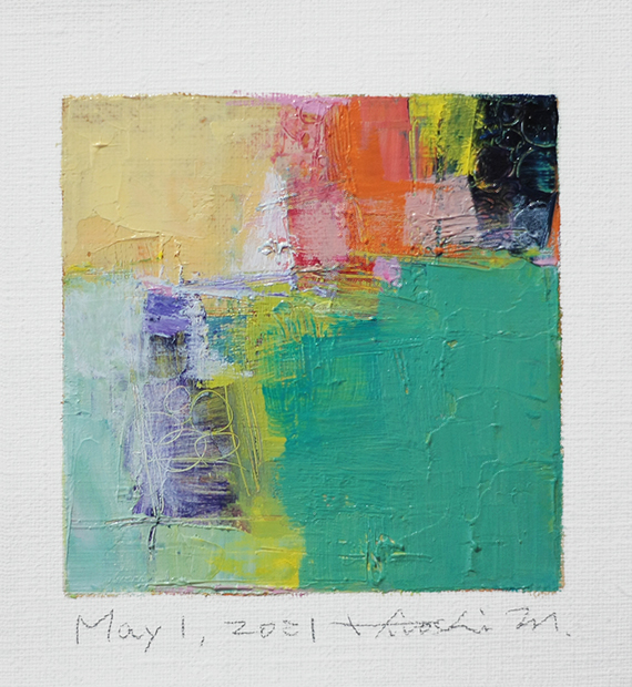 hiroshi matsumoto 9x9 paintings