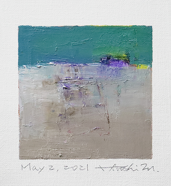 hiroshi matsumoto 9x9 paintings