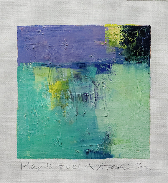 hiroshi matsumoto 9x9 paintings