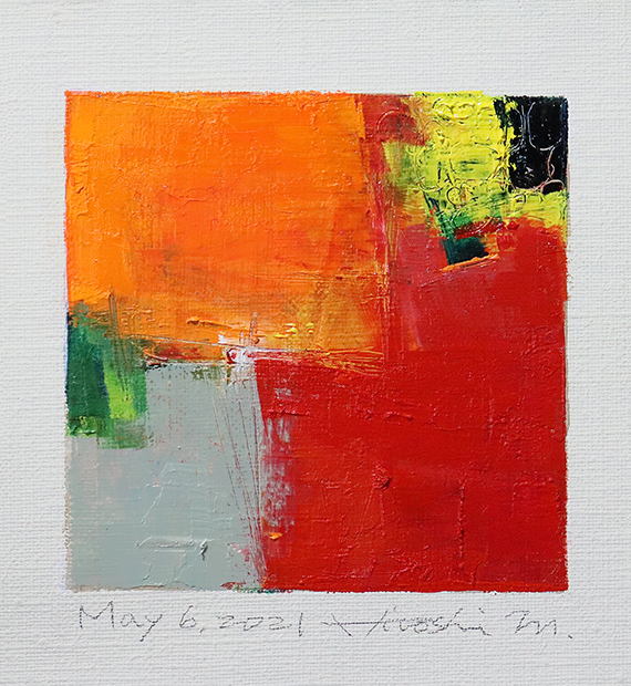 hiroshi matsumoto 9x9 paintings