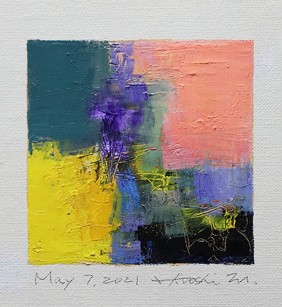 hiroshi matsumoto 9x9 paintings