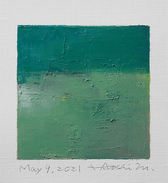 hiroshi matsumoto 9x9 paintings