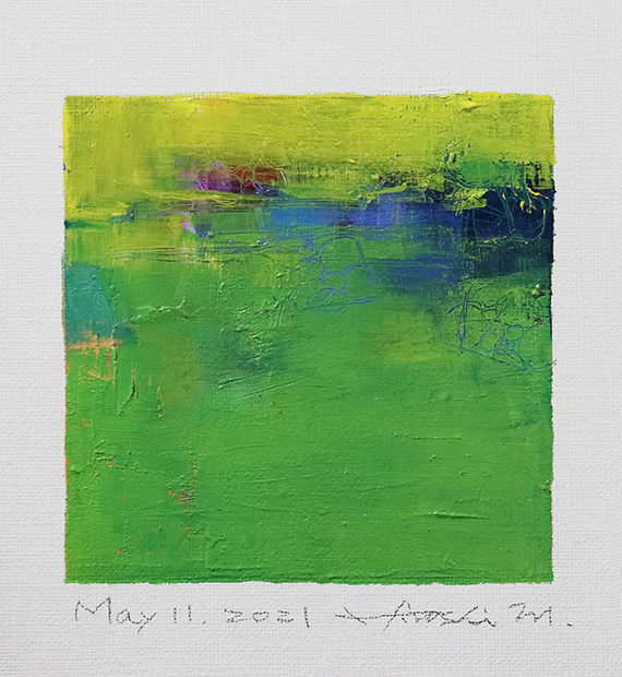 hiroshi matsumoto 9x9 paintings