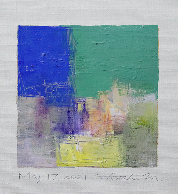 hiroshi matsumoto 9x9 paintings