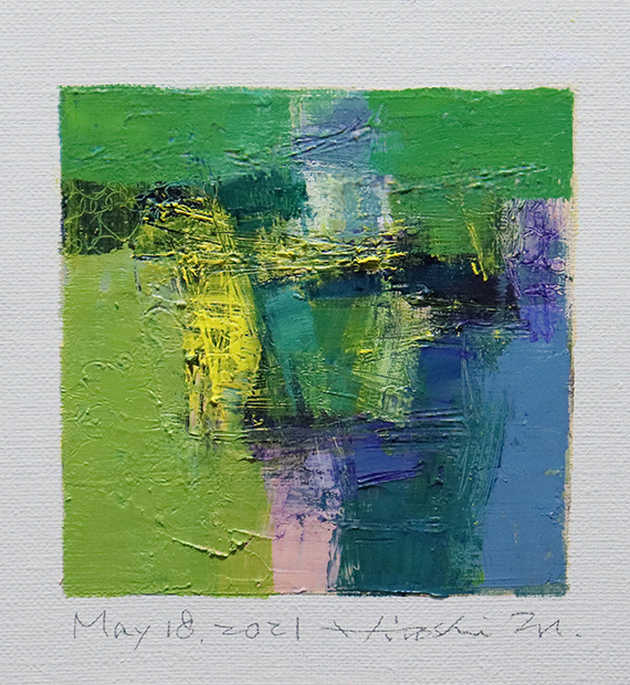 hiroshi matsumoto 9x9 paintings