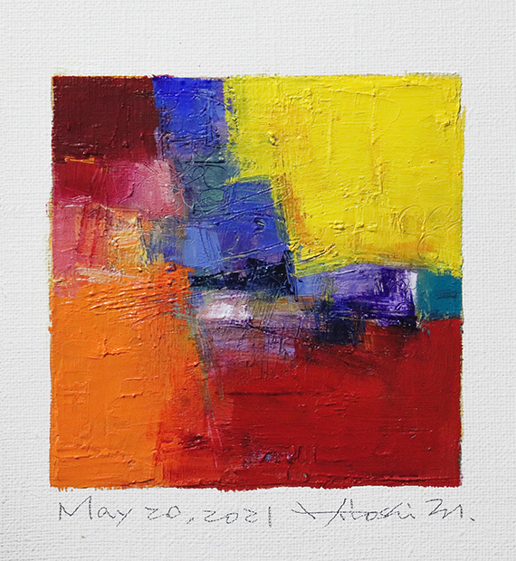 hiroshi matsumoto 9x9 paintings